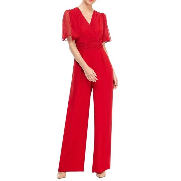 Gal Meets Glam Brielle Sequin Jumpsuit - Picture 1 of 9